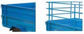 Сплошной борт-борт решетка