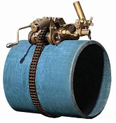 Машина резки труб с ручным приводом «КРОТ»