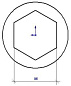 Головка торцевая PNG S16M33