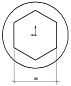 Головка торцевая PNG S16M100